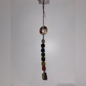 7 Chakra Tree of Life Hanging Ornament Pendant Healing